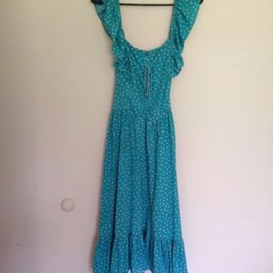 1970's midi dress size 11